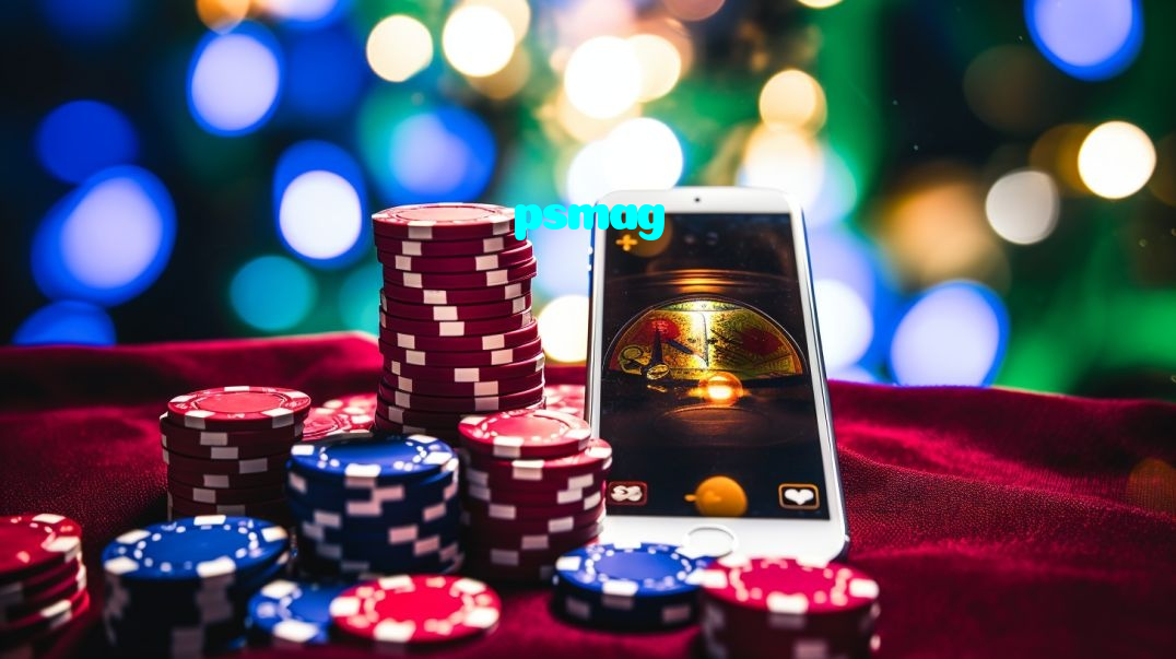 psmag casino presented on mobile device in Pakistan with slots and live games